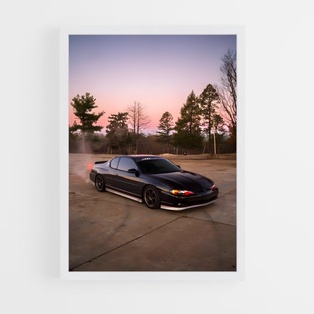Poster Smoke & Speed – affiche Chevrolet (vue 3)